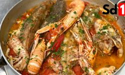 IL BRODETTO DI PESCE, LA VERSIONE PINETESE DI CLAUDIO DI REMIGIO DEL RISTORANTE LA CONCHIGLIA D’ORO