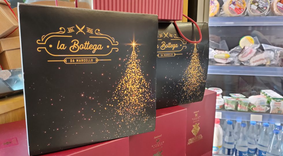 ALLA BOTTEGA DA MARCELLO TORNANO CESTI E CONFEZIONI NATALIZIE COI MIGLIORI PRODOTTI ABRUZZESI