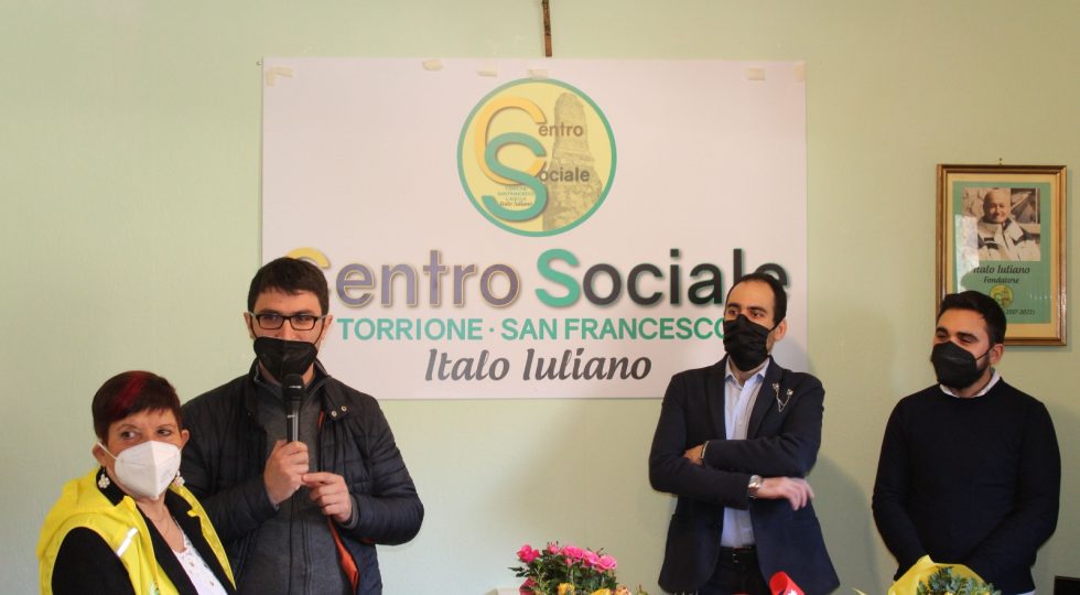 CENTRO SOCIALE TORRIONE – SAN FRANCESCO INTITOLATO A IULIANO