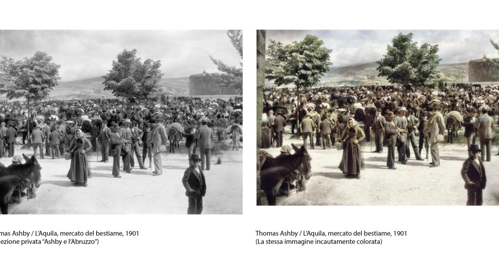 LE FOTO DI ASHBY A COLORI HANNO VIOLATO IL COPYRIGHT, LE NOSTRE SCUSE