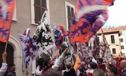 ALL’AQUILA L’OTTAVA PARATA STORICA DELLA TRADIZIONE CON SBANDIERATORI DA LAZIO, UMBRIA, MARCHE ED EMILIA ROMAGNA