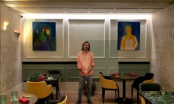 NEL NUOVO RISTORANTE DI BORGHESE A VENEZIA LE OPERE DELL’ARTISTA AQUILANO DAVIDE SERPETTI