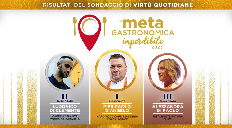 Sondaggio Meta gastronomica Virtù Quotidiane