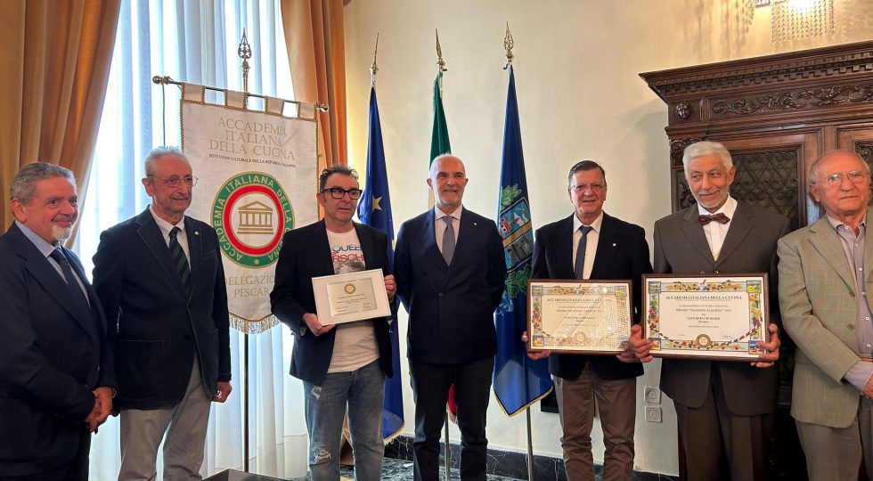 A Pescara l’Accademia della Cucina premia Panetteria Cipollone, Salumeria Di Muzio e Ristorante Lo Scalo