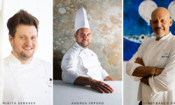 Al nuovo stellato Elementi Fine Dining cena per raccontare la cucina di mare di tre grandi chef