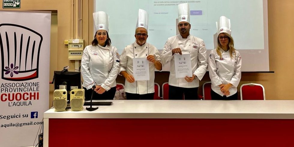 Intesa tra l’Alberghiero dell’Aquila e la Federazione cuochi per orientare i futuri chef