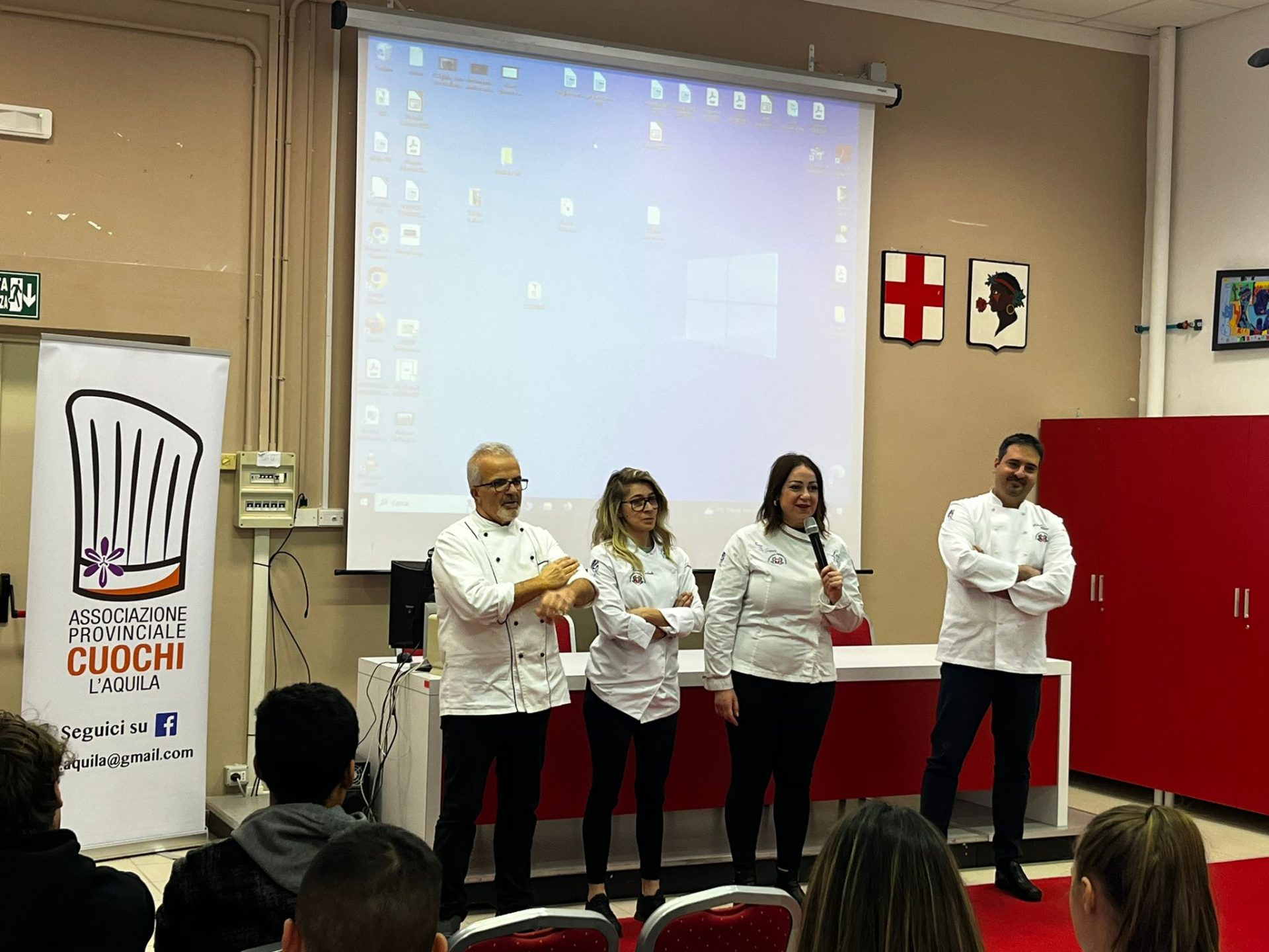 Istituto Enogastronomico Alberghiero Safi Elis Intesa tra l'Alberghiero dell'Aquila e la Federazione cuochi per