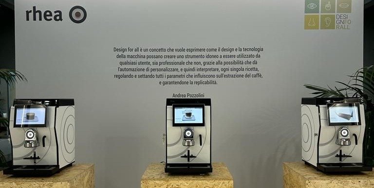 Caffè specialty e le macchine superautomatiche, Pascucci vince “Design for all” di Rhea