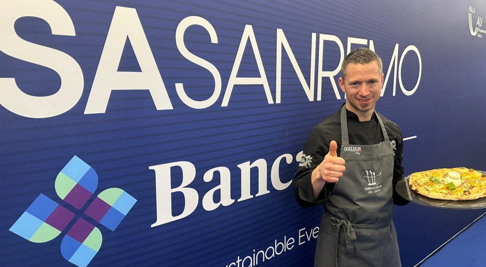 Valerio Valle, il beniamino della pizza abruzzese ha conquistato tutti all’Arena del Gusto di Casa Sanremo