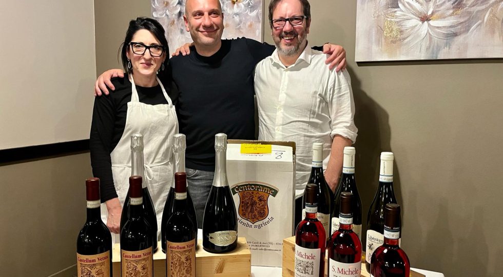 A cena col vignaiolo, le tipicità di Atri e i vini di Centorame a tavola alle Fontanelle di Enoà