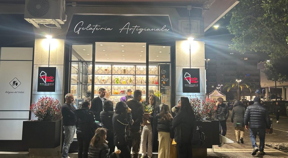 Gelateria A Modo Mio, la riapertura nel cuore di Pescara dopo il restyling del locale
