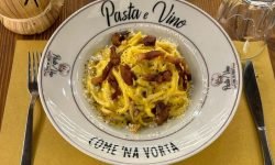 La cucina romana di “Come ‘na vorta–Pasta e Vino” approda a Milano