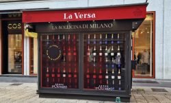 La vecchia edicola al centro di Milano che diventa corner di bolle per la Wine Week