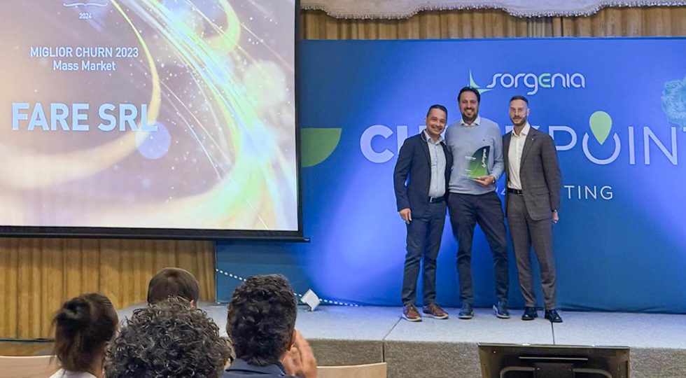 L’azienda aquilana Fare-Energie nuove premiata da Sorgenia per la qualità del servizio
