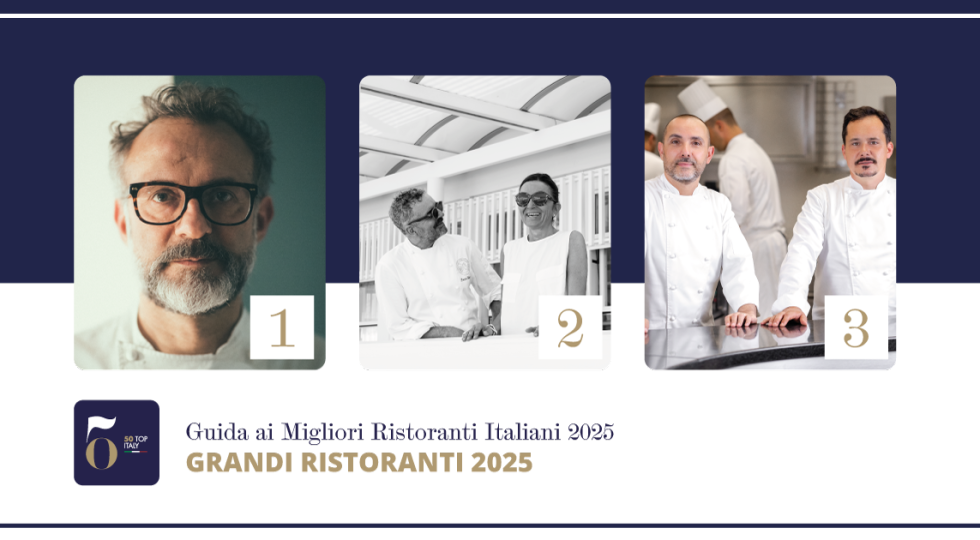 50 Top Italy 2025: l’Osteria Francescana si riconferma il Miglior ristorante in Italia