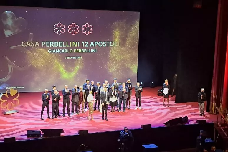 Casa Perbellini 12 Apostoli a Verona è l’unico nuovo ristorante tre stelle Michelin