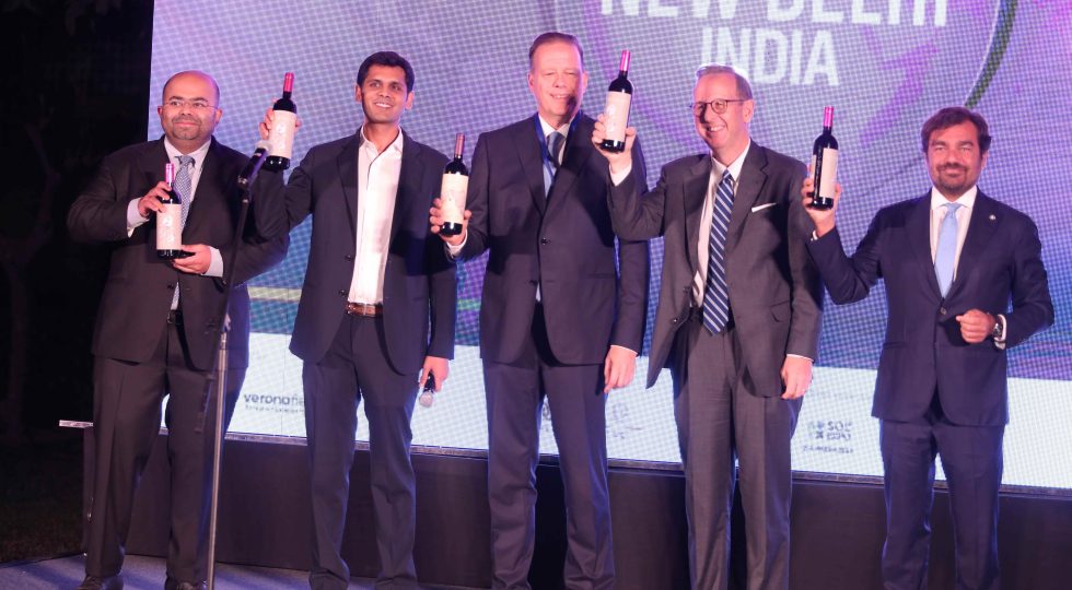 Vinitaly fa tappa in India, mercato in forte crescita per i prodotti tricolore