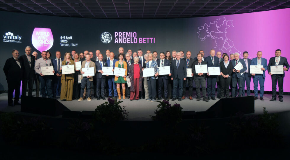 Premio Angelo Betti–Benemeriti della vitivinicoltura, ecco tutti i riconoscimenti