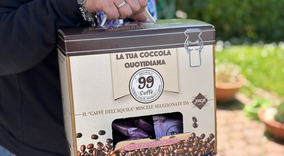 99 Caffè L’Aquila, il packaging si rinnova con un’attenzione minuziosa alla sostenibilità