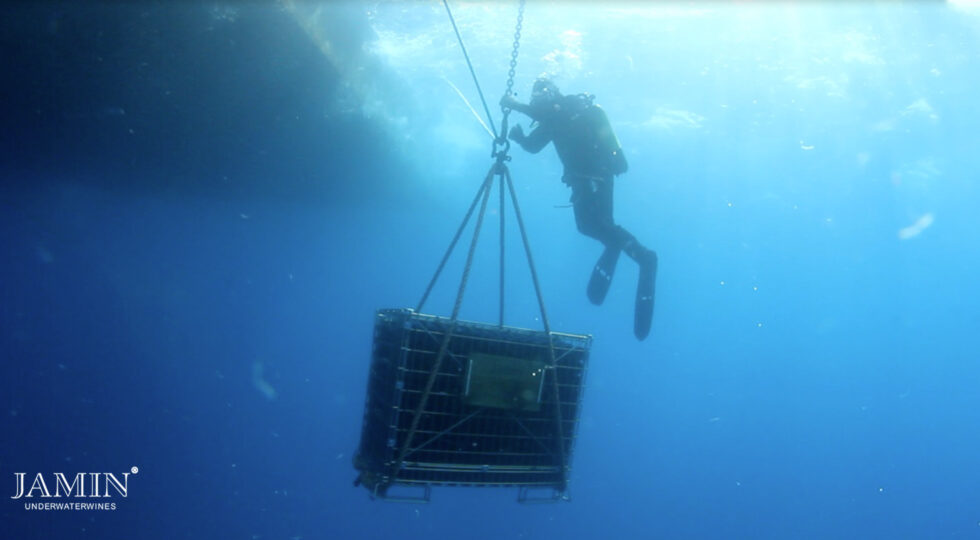 Con Jamin UnderWaterWines i vini affinati sott’acqua sono scientificamente validati