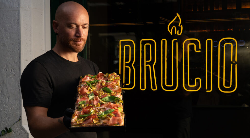 “Brucio” sbarca a Prati: pizza romana, cucina della tradizione e per la prima volta anche pizza in teglia