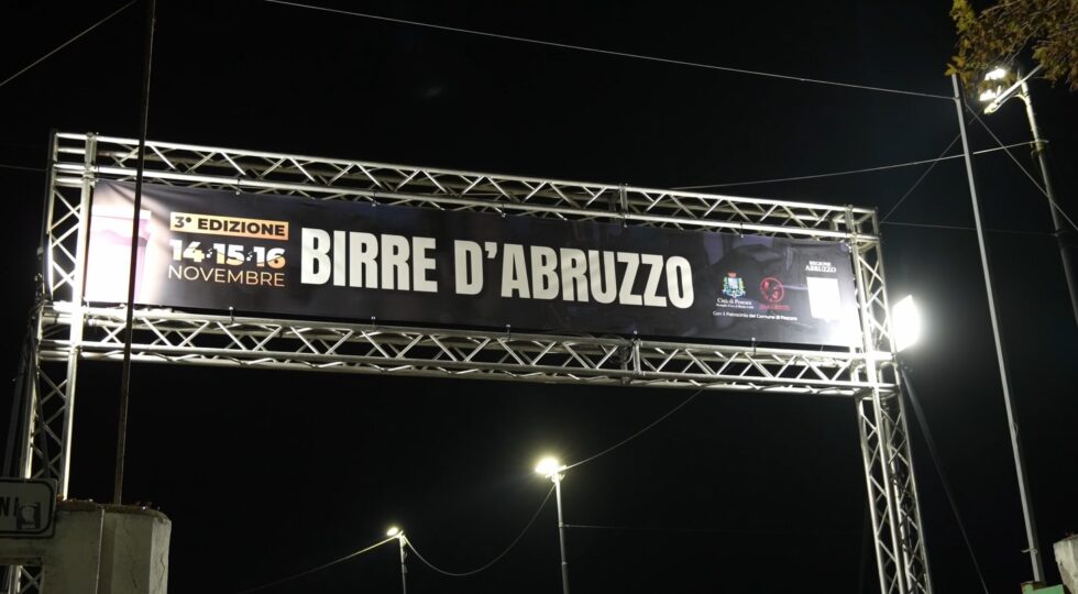 A Pescara torna “Birre d’Abruzzo”, per tre giorni 12 aziende brassicole tra b2b e grande pubblico