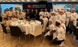 Progetto "Radici e Rotte": aspiranti cuochi spagnoli a scuola di cucina abruzzese con lo chef stellato Spadone