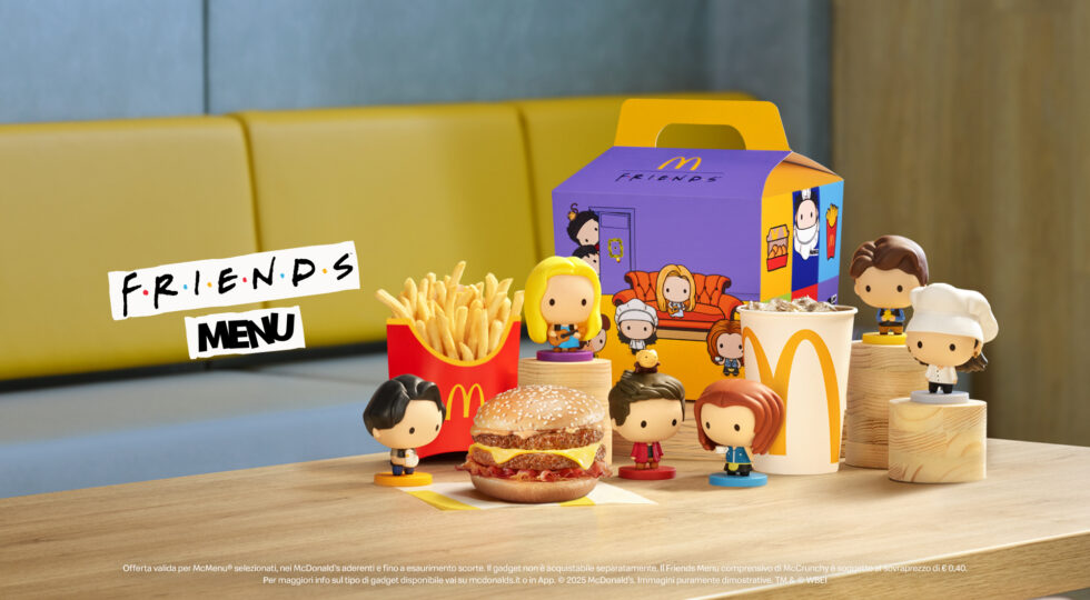 Da McDonald’s debutta il Friends Menu ispirato alla celebre serie tv