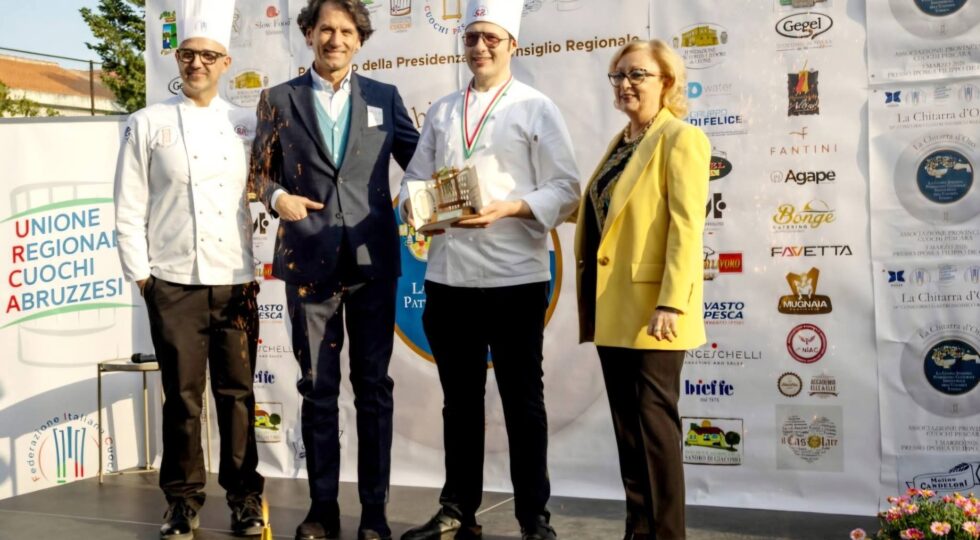 La Chitarra d’Oro allo chef Angelo Rosso. Sul podio anche Talucci e Salzetta