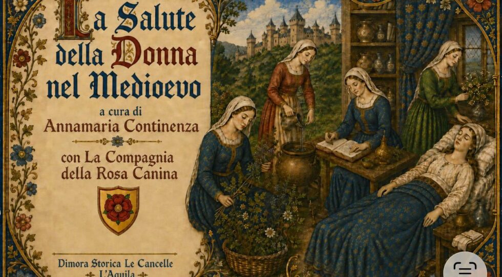 L’Aquila: “La salute della donna nel medioevo”, alle Cancelle la medicina antica si fa esperienza immersiva