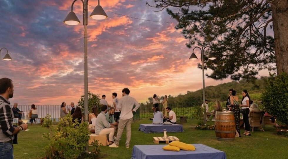 Torna “Wines at sunset–La dolce vita sull’Etna”: tre serate tra vino, cultura e sapori al tramonto