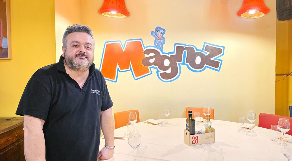 Non è una trattoria per soli camionisti. Da Magnoz a Popoli, dove pecora e gamberi finiscono fianco a fianco sulla brace