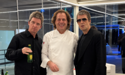 Tino Vettorello cucina per gli Oasis alla Mostra del Cinema di Venezia