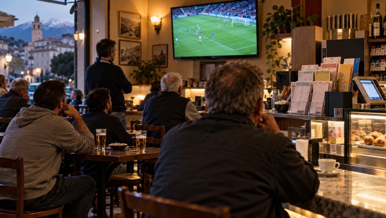 Partite al bar e scommesse: in Abruzzo il gioco entra negli spazi della vita quotidiana
